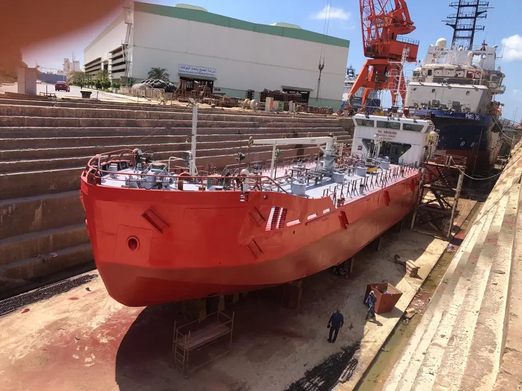 Completed dry-dock coating work in 2023