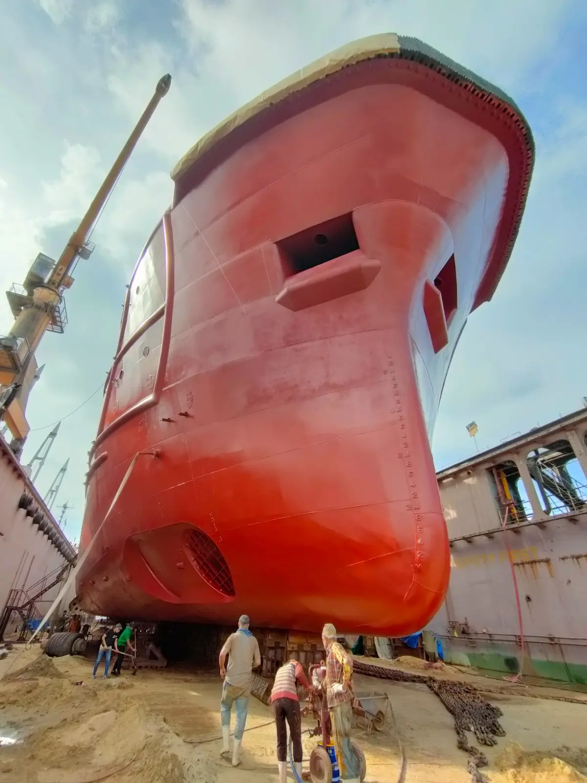 Support vessel supplied project view 2
