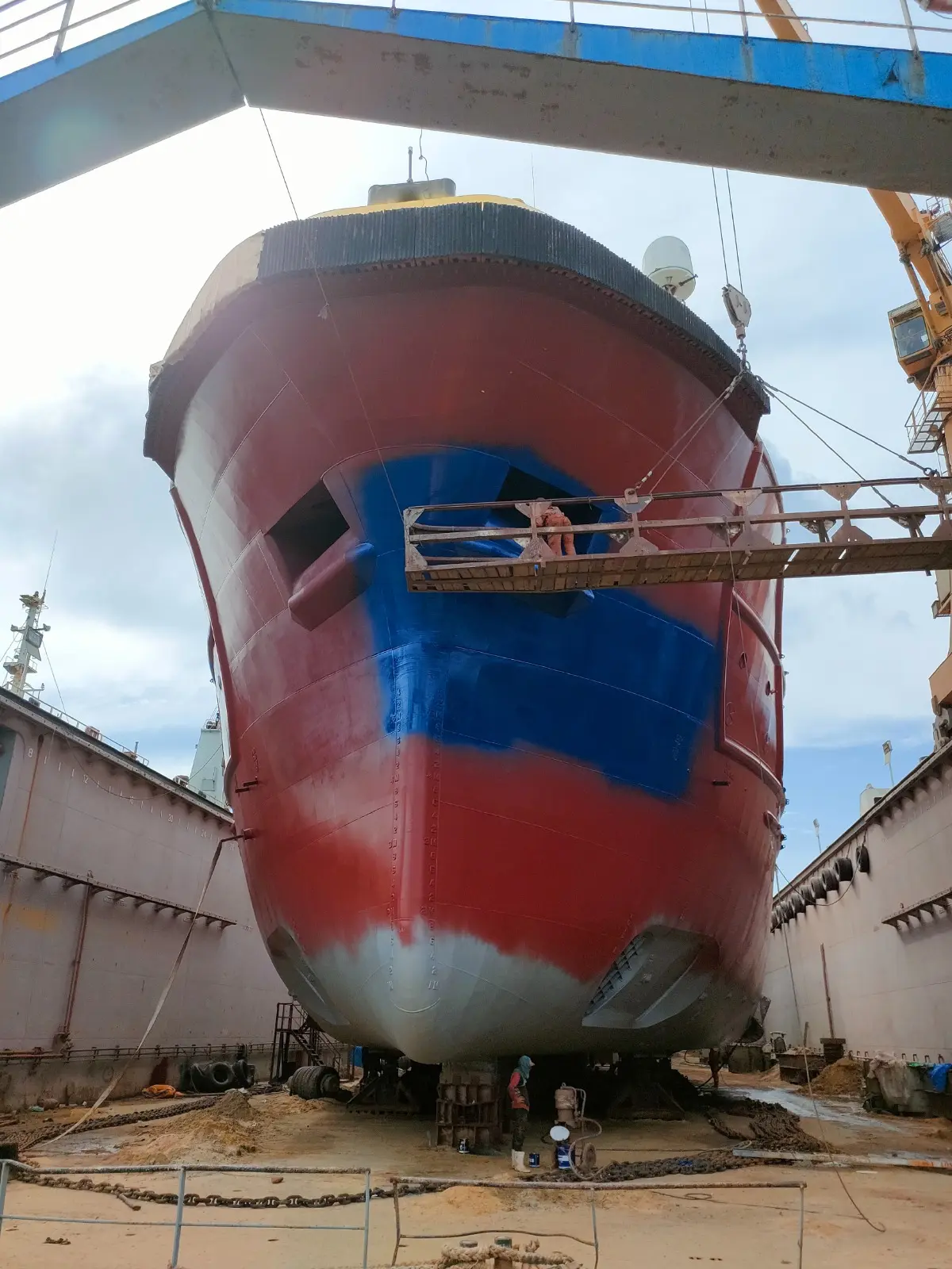 Support vessel supplied project view 3