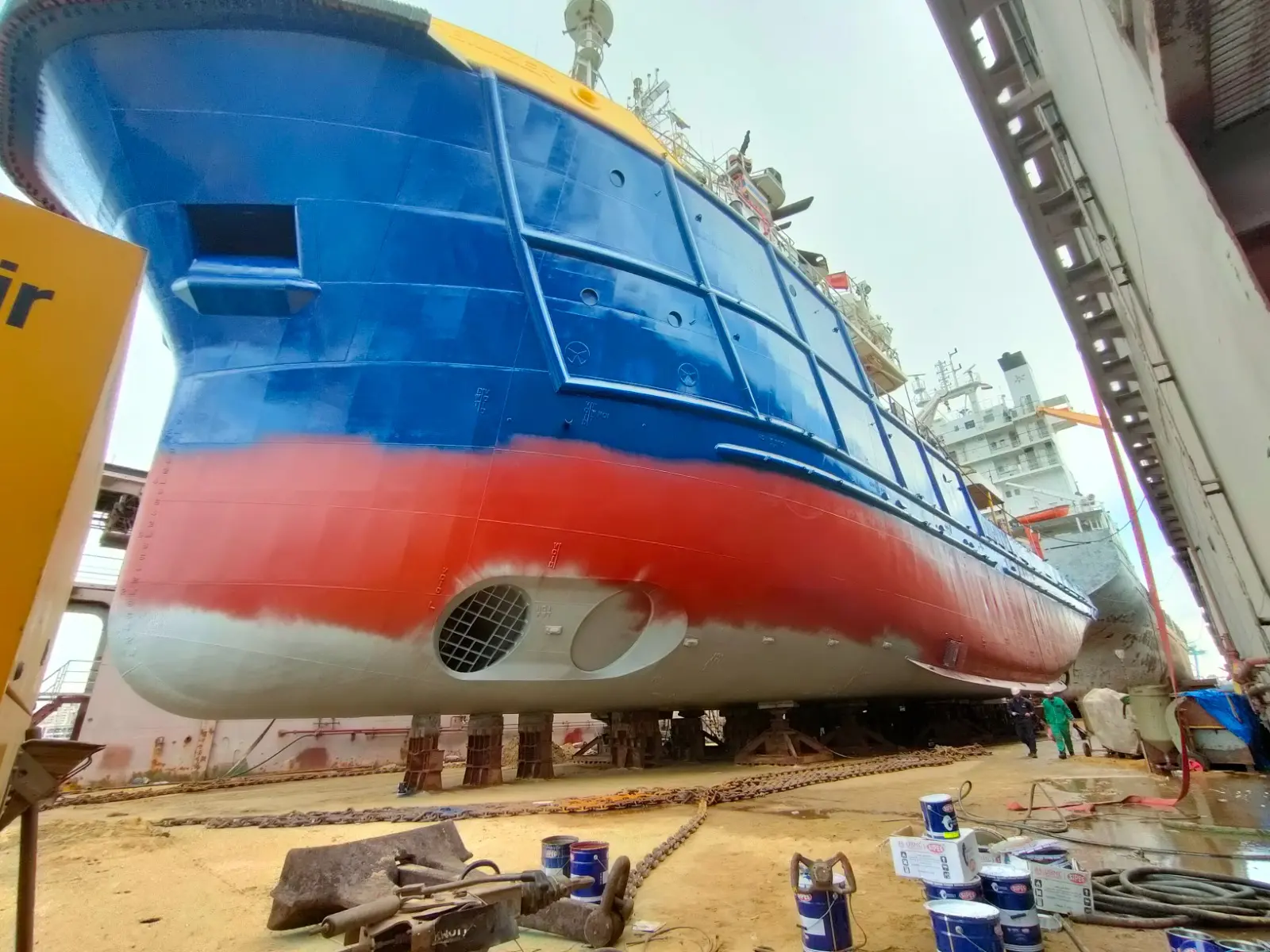 Support vessel supplied project view 4