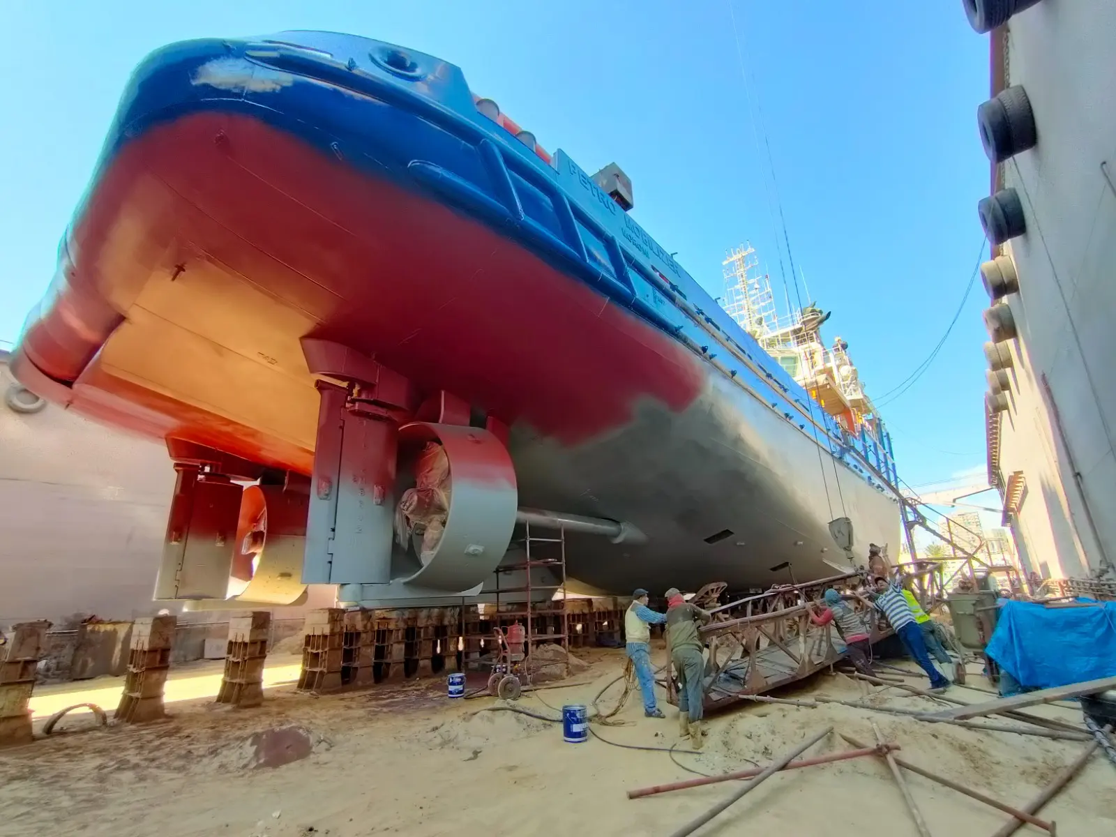 Support vessel supplied project view 5