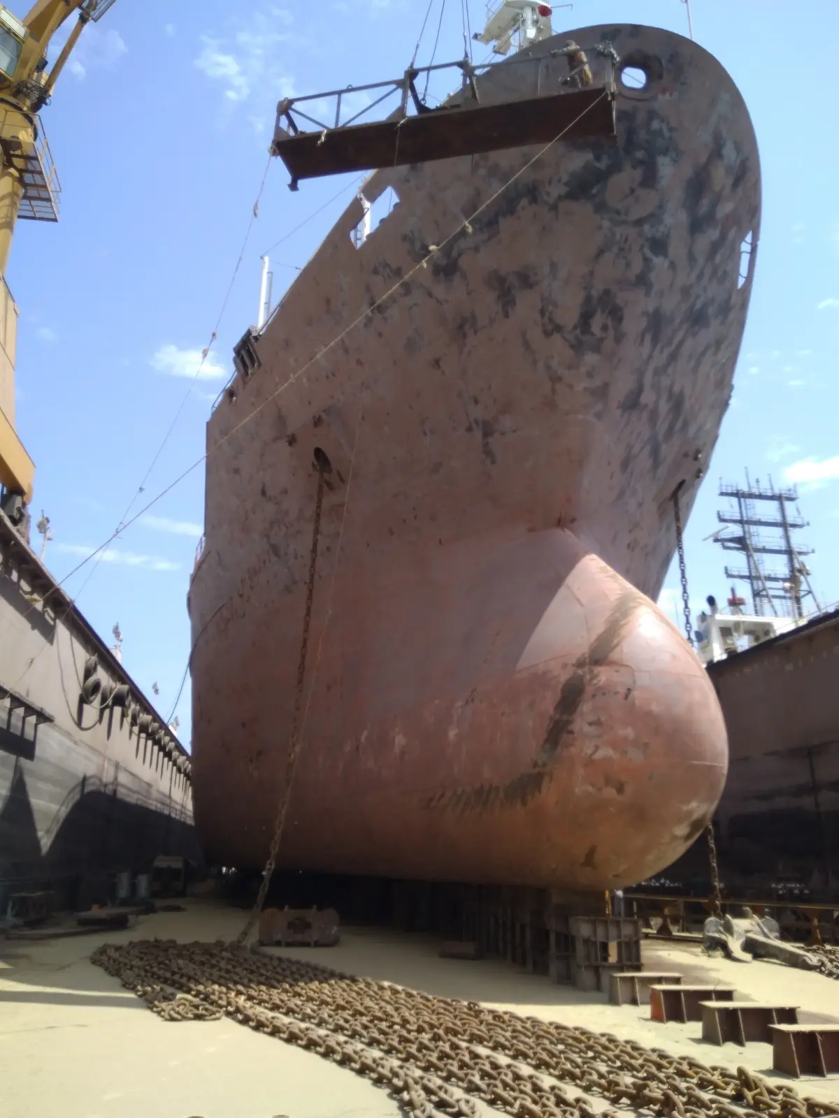 Bow surface before coating