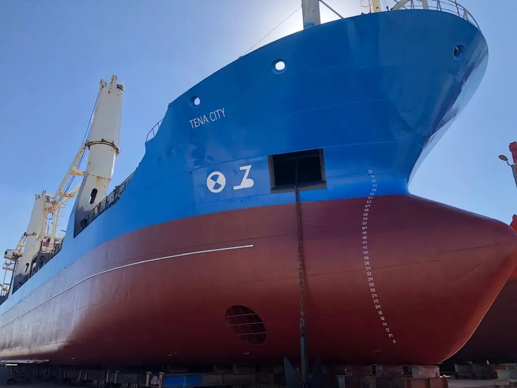 TENA CITY completed starboard view