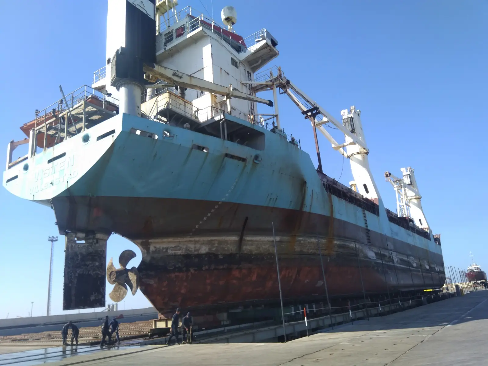 TENA CITY hull condition